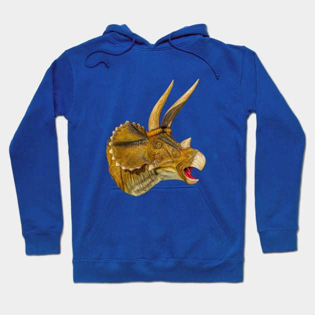 Triceratops Hoodie by dalyndigaital2@gmail.com